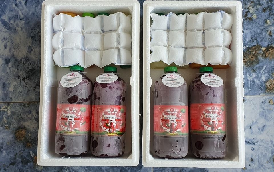 Nartalya Dondurulmuş Nar Suyu 1900 ml