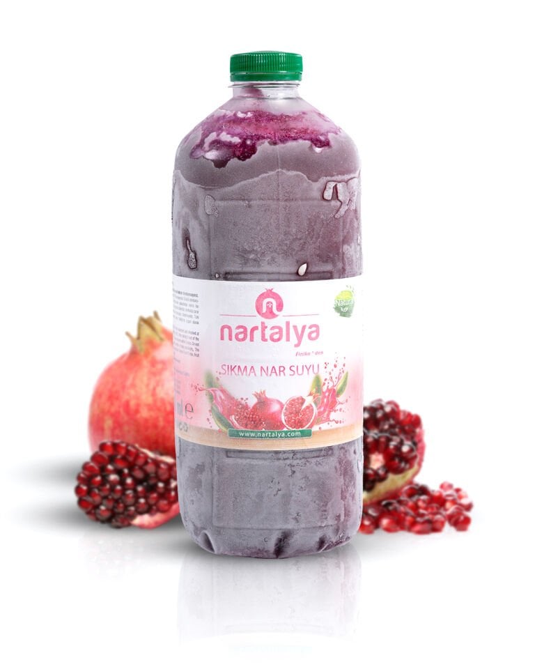 Nartalya Dondurulmuş Sıkma Nar Suyu 1 Adet X 1900 ml.