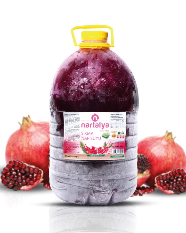 Sıkma Nar Suyu 1 Adet 4600 ml.Dondurulmuş Ürün
