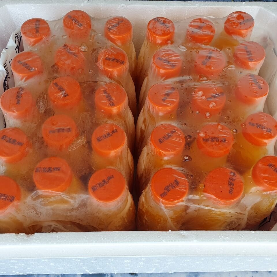 15 Adet Portakal Suyu+15 Adet Limonata 330 ml.Dondurulmuş