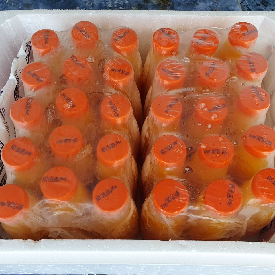 18 Adetx330 ml.Dondurulmuş Portakal Suyu