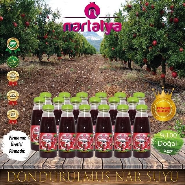 18 Adetx330 ml.Dondurulmuş Nar Suyu