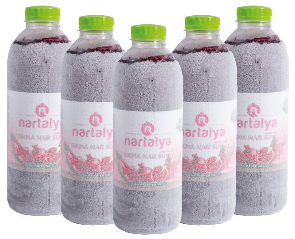 Sıkma Nar Suyu 5 Adet 950 ml.Dondurulmuş Ürün