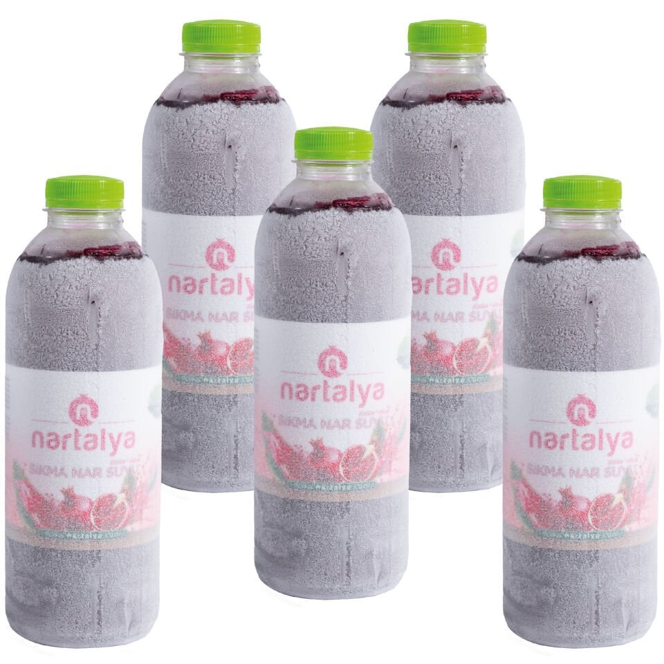 Sıkma Nar Suyu 5 Adet 950 ml.Dondurulmuş Ürün
