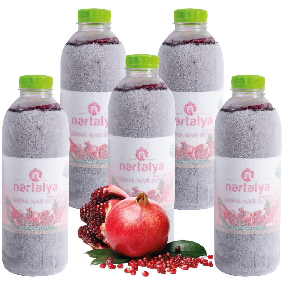 Sıkma Nar Suyu 5 Adet 950 ml.Dondurulmuş Ürün