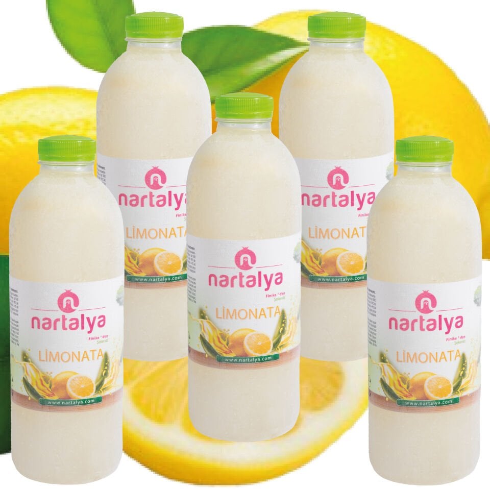 Doğal Limonata 5 Adet 900 ml.Dondurulmuş Doğal ürün
