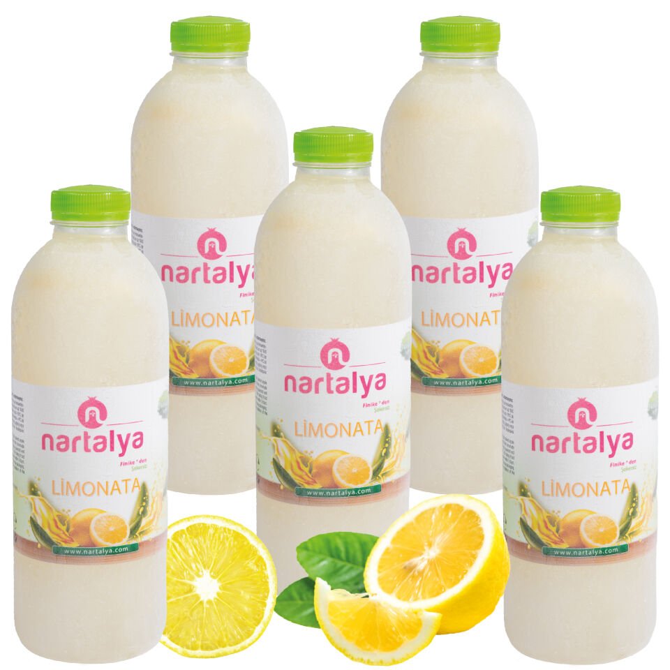 Doğal Limonata 5 Adet 900 ml.Dondurulmuş Doğal ürün