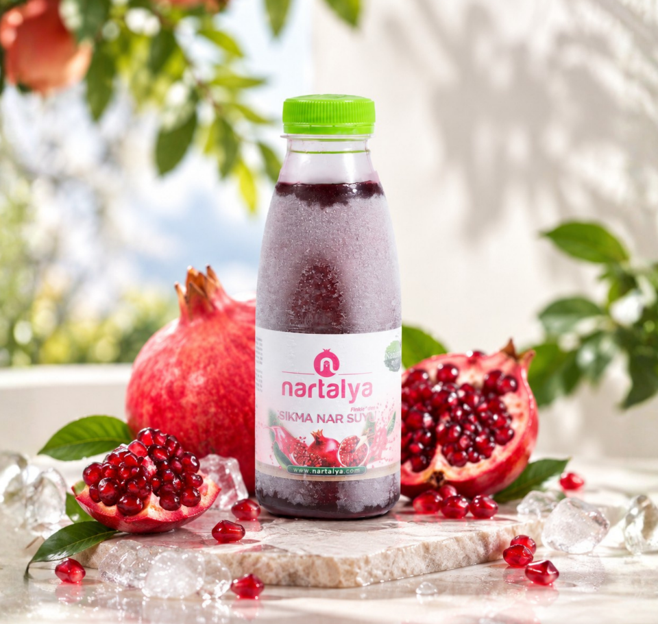 Nartalya 4'lü Karışık Deneme Paketi Dondurulmuş Sıkma Meyve Suyu (4 x 330 ml)