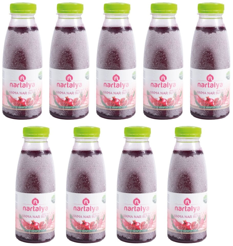 Sıkma Nar Suyu 9 Adet 330 ml.Dondurulmuş Ürün