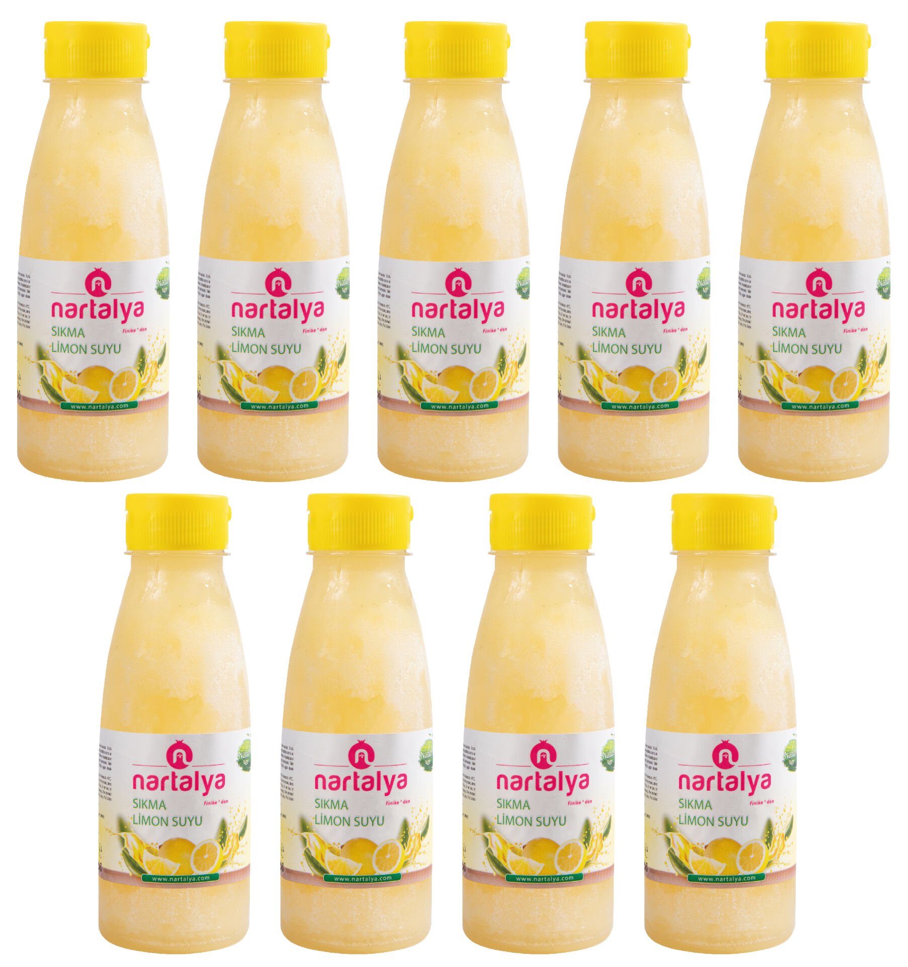 Sıkma Limon Suyu 9 Adet 330 ml.Dondurulmuş Ürün